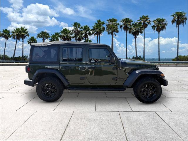 used 2020 Jeep Wrangler Unlimited car, priced at $27,710