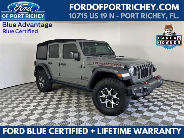 used 2021 Jeep Wrangler Unlimited car, priced at $36,603