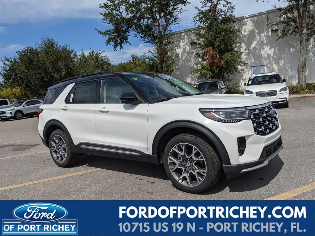 new 2025 Ford Explorer car, priced at $66,075