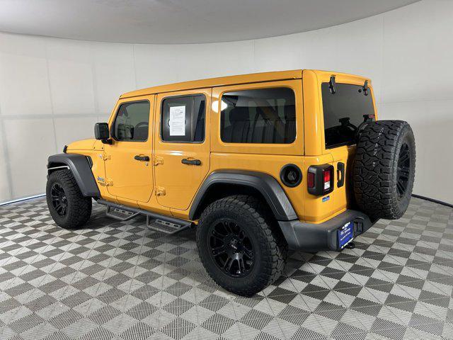 used 2021 Jeep Wrangler Unlimited car, priced at $32,697