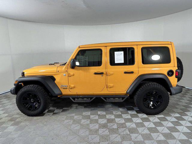 used 2021 Jeep Wrangler Unlimited car, priced at $32,697