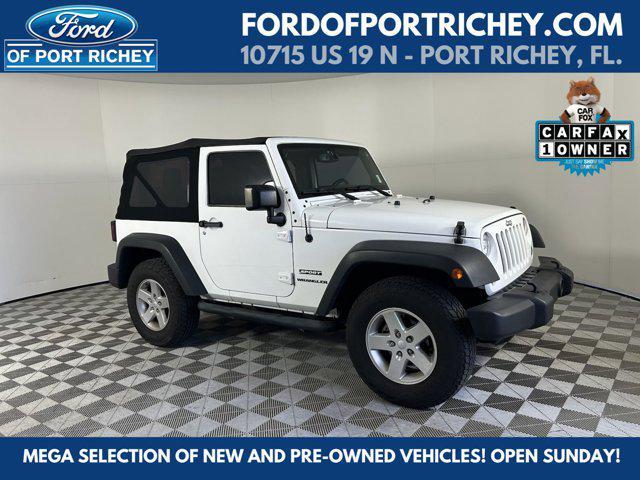 used 2015 Jeep Wrangler car, priced at $16,796