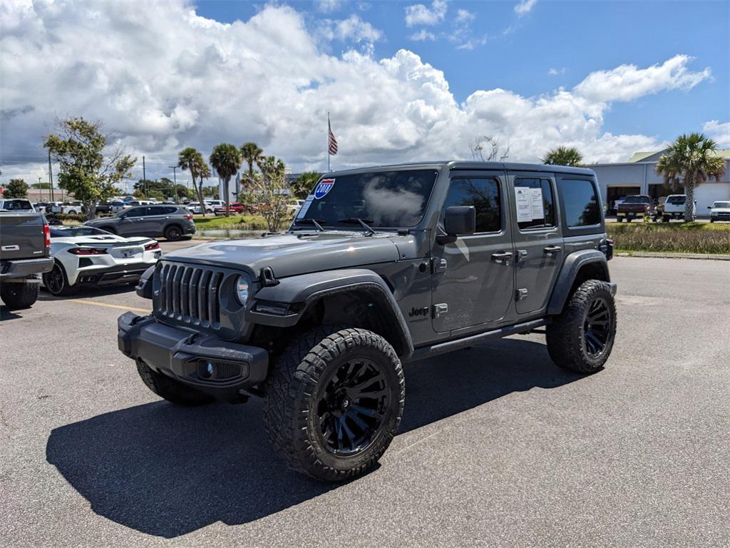 used 2018 Jeep Wrangler Unlimited car, priced at $19,492