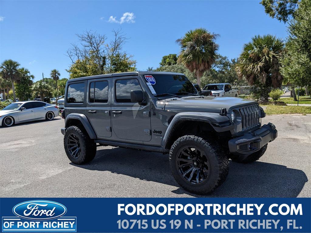 used 2018 Jeep Wrangler Unlimited car, priced at $19,492