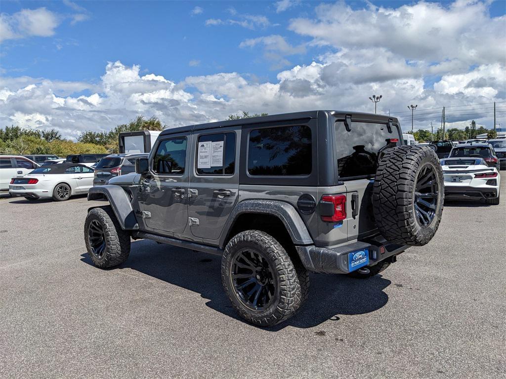 used 2018 Jeep Wrangler Unlimited car, priced at $19,492