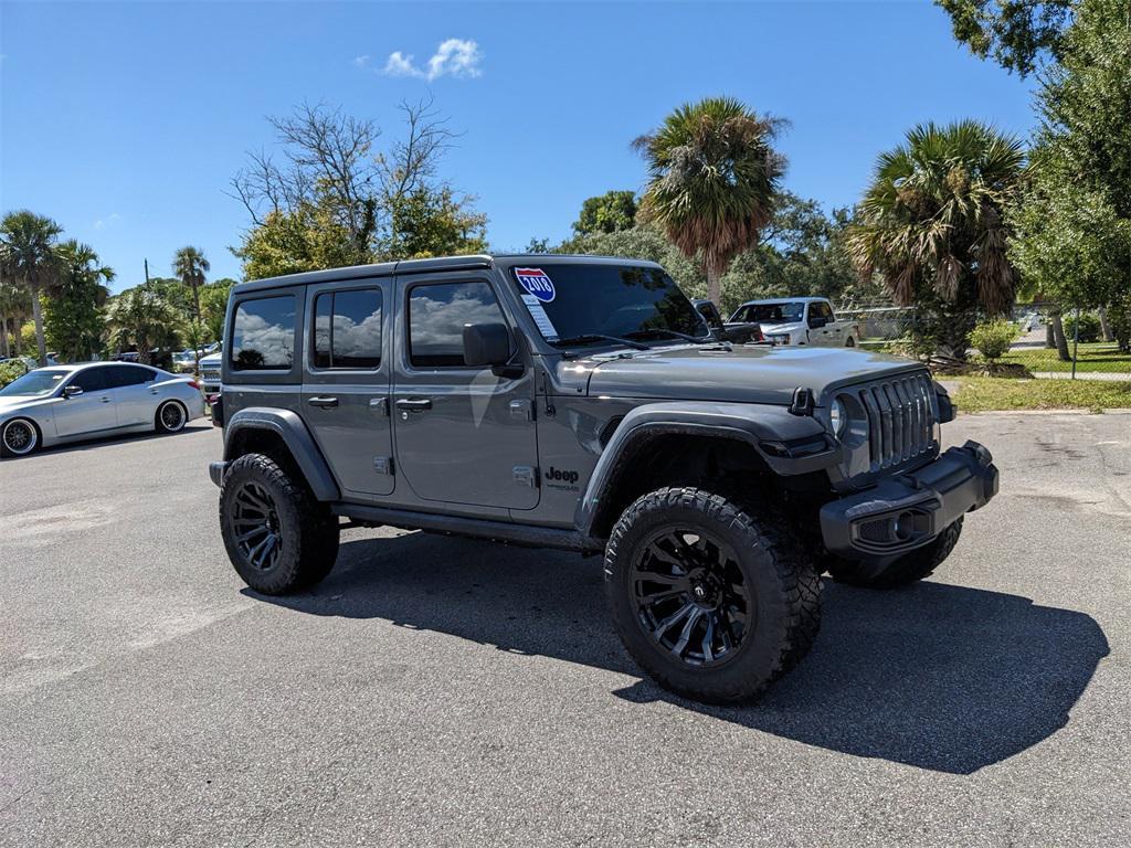 used 2018 Jeep Wrangler Unlimited car, priced at $19,492