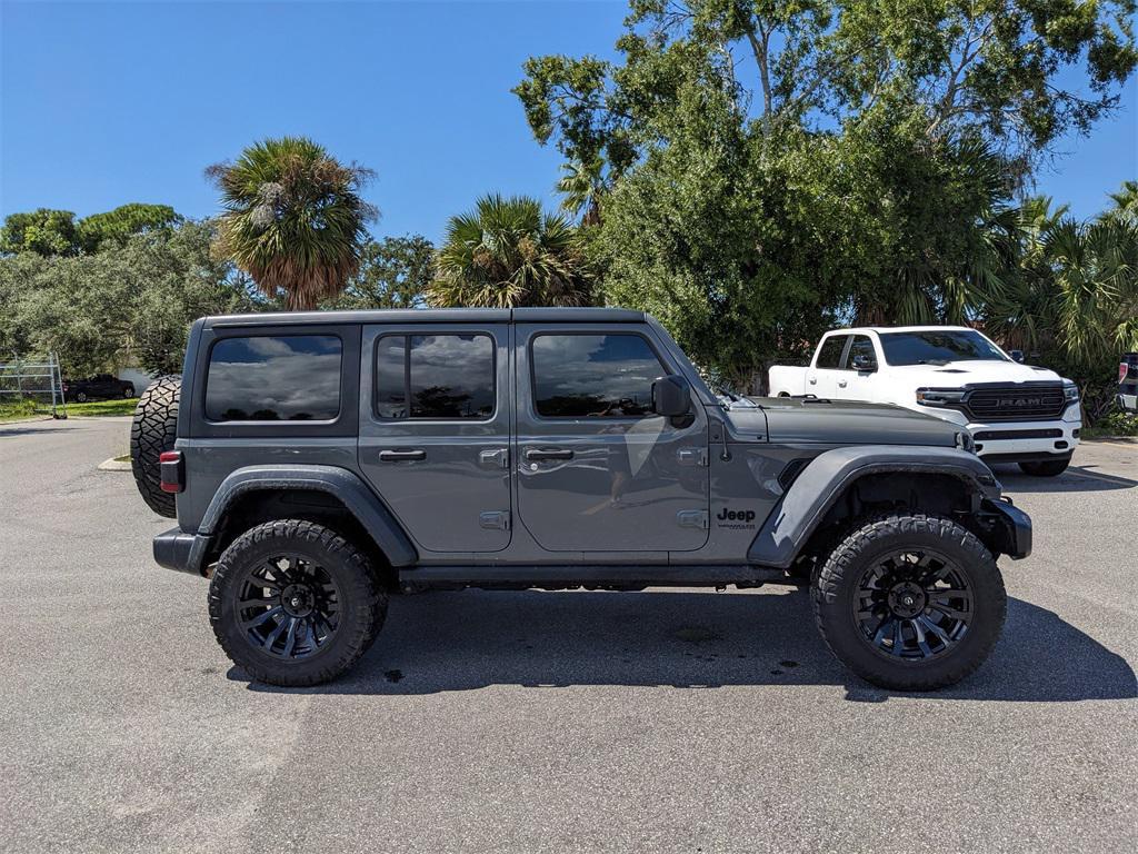 used 2018 Jeep Wrangler Unlimited car, priced at $19,492