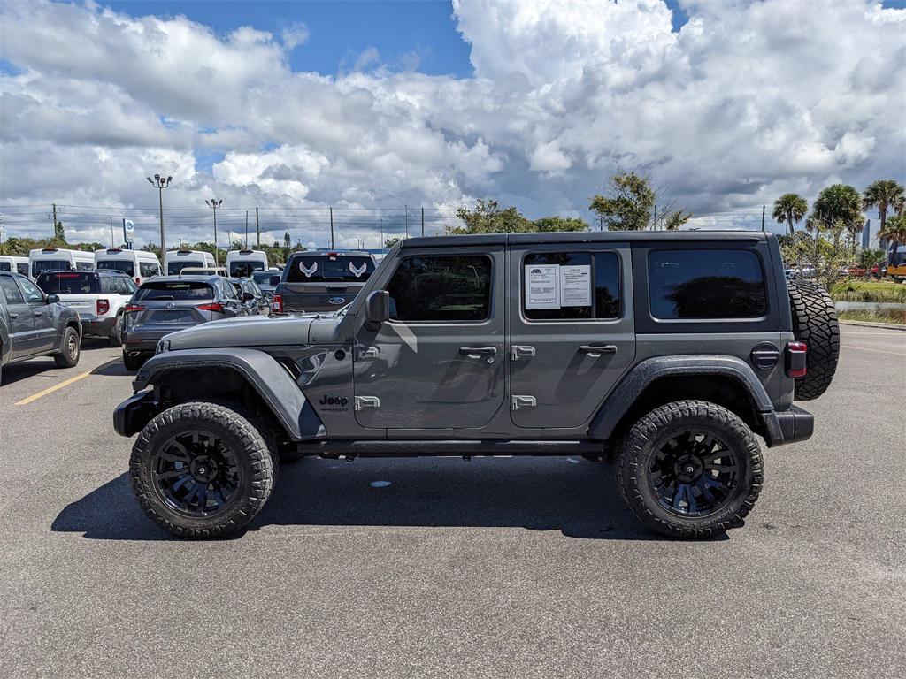 used 2018 Jeep Wrangler Unlimited car, priced at $19,492