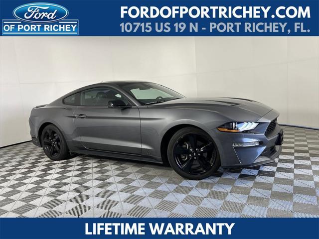 used 2021 Ford Mustang car, priced at $24,491