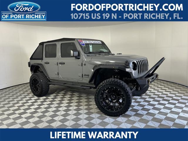 used 2019 Jeep Wrangler Unlimited car, priced at $26,742