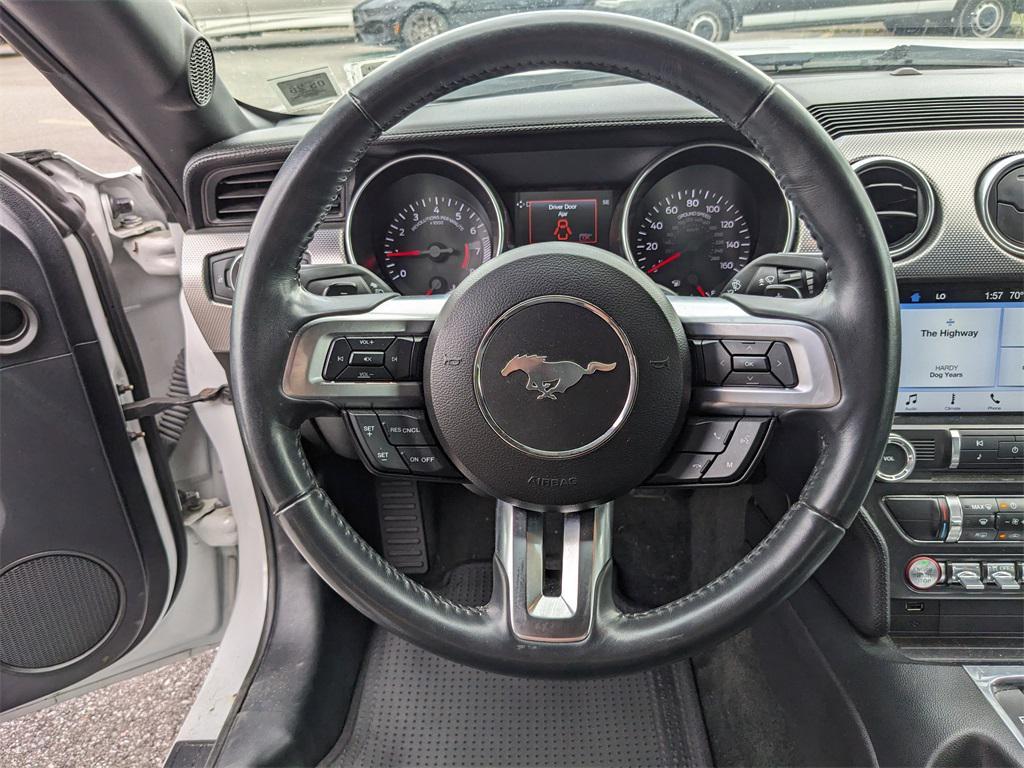 used 2018 Ford Mustang car, priced at $19,641