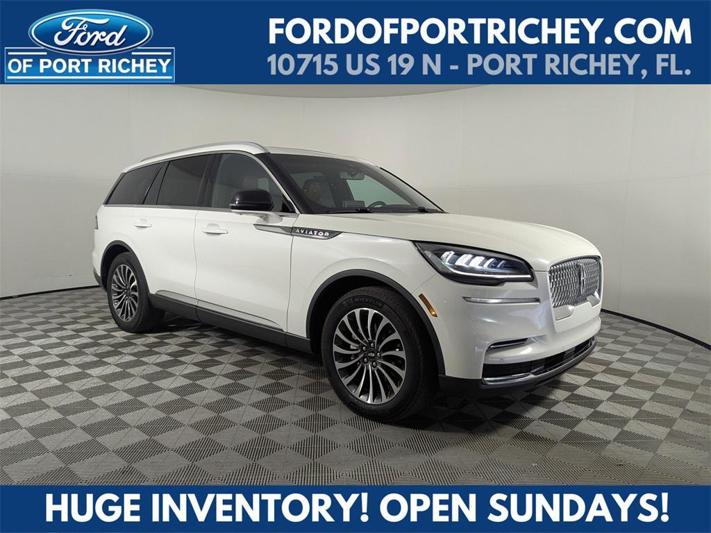 used 2022 Lincoln Aviator car, priced at $40,193
