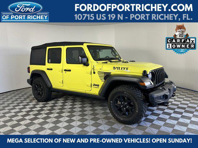 used 2022 Jeep Wrangler car, priced at $32,842