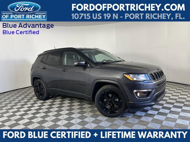 used 2021 Jeep Compass car, priced at $18,122