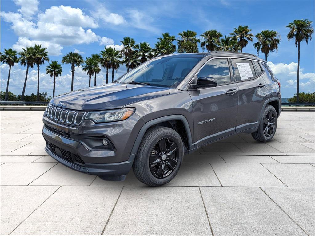 used 2022 Jeep Compass car, priced at $18,295