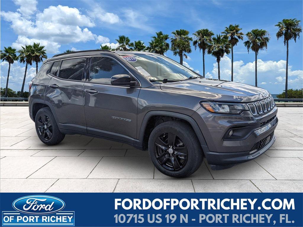 used 2022 Jeep Compass car, priced at $18,295