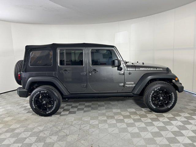 used 2017 Jeep Wrangler Unlimited car, priced at $18,998