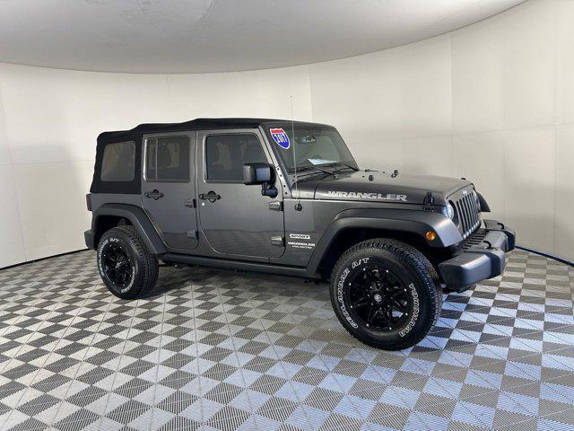 used 2017 Jeep Wrangler Unlimited car, priced at $18,998