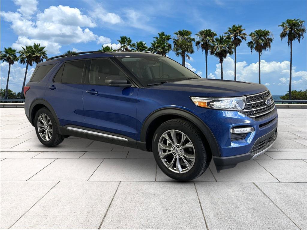 used 2022 Ford Explorer car, priced at $25,444