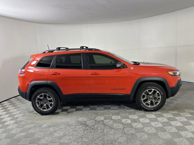 used 2021 Jeep Cherokee car, priced at $23,349
