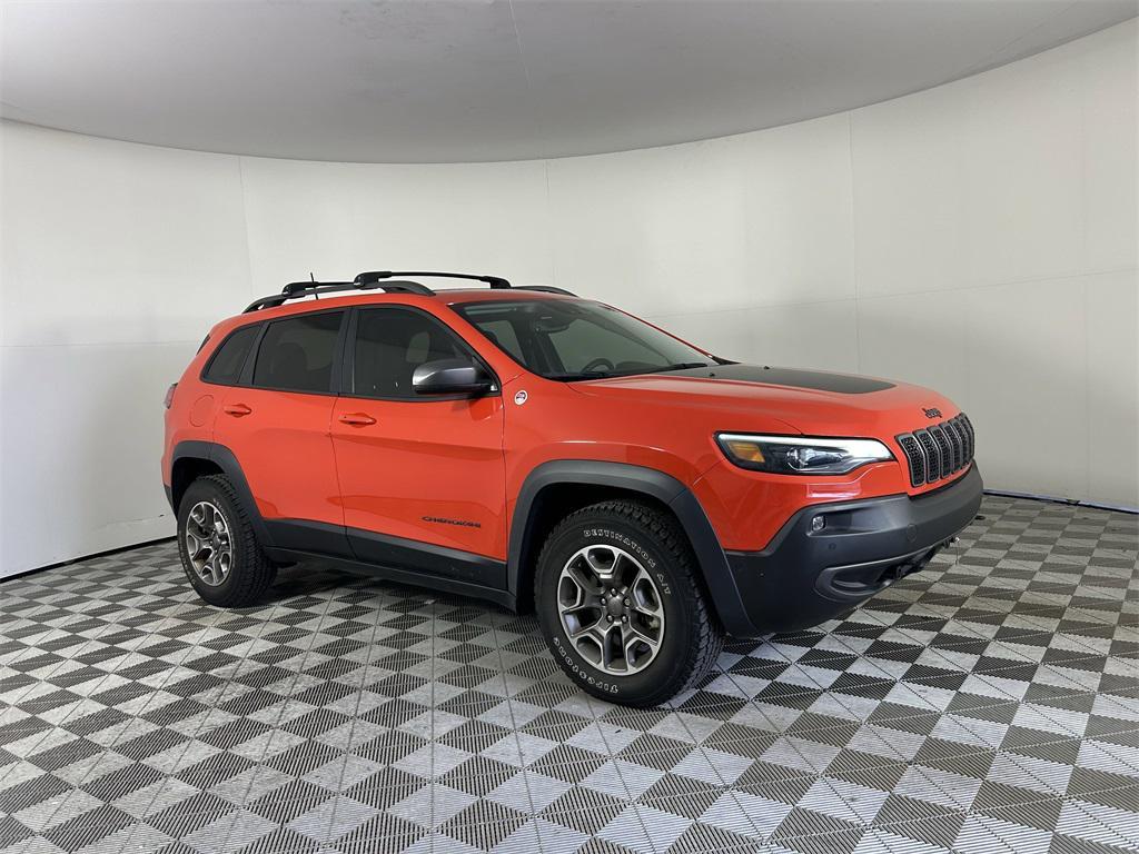 used 2021 Jeep Cherokee car, priced at $23,449