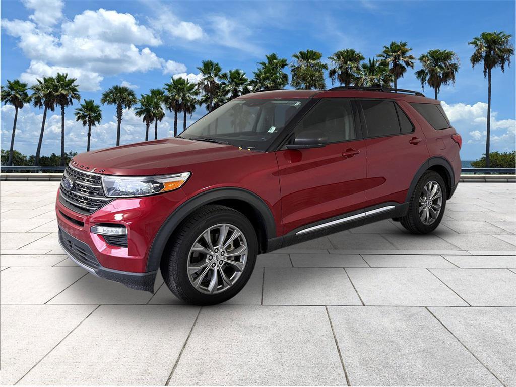 used 2022 Ford Explorer car, priced at $25,652