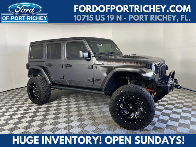 used 2021 Jeep Wrangler Unlimited car, priced at $44,444