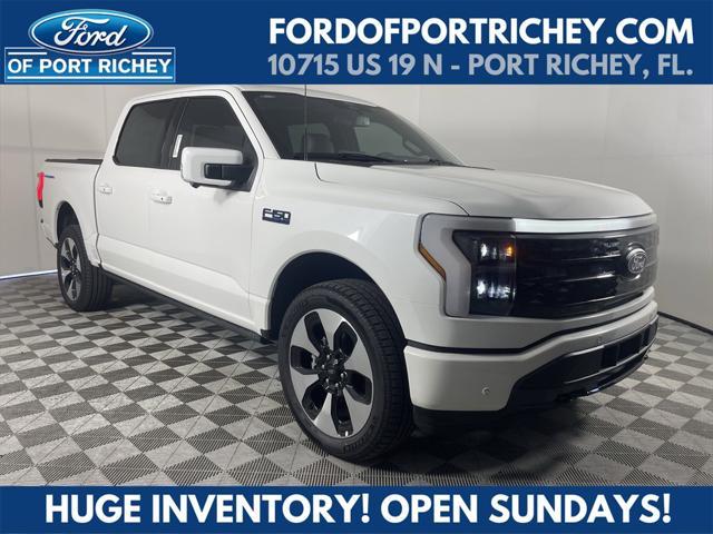 new 2025 Ford F-150 Lightning car, priced at $80,158
