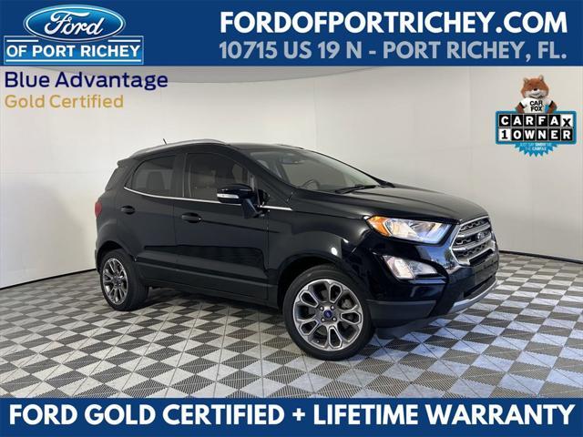 used 2021 Ford EcoSport car, priced at $17,223