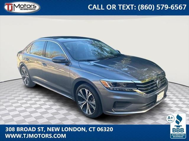 used 2021 Volkswagen Passat car, priced at $21,995