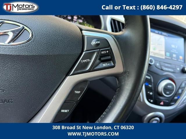 used 2017 Hyundai Veloster car, priced at $11,995