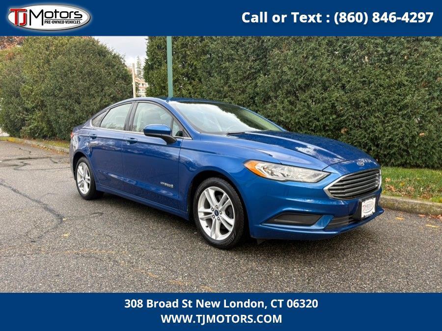 used 2018 Ford Fusion Hybrid car, priced at $15,495
