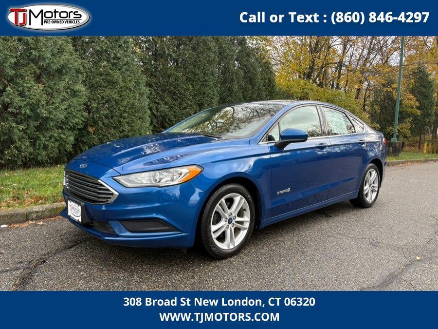 used 2018 Ford Fusion Hybrid car, priced at $15,495