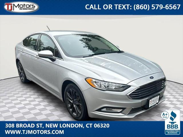 used 2018 Ford Fusion car, priced at $16,995