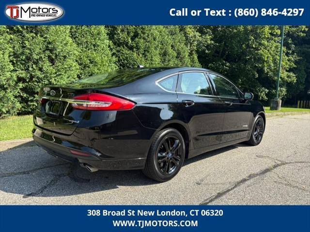 used 2018 Ford Fusion Hybrid car, priced at $14,995