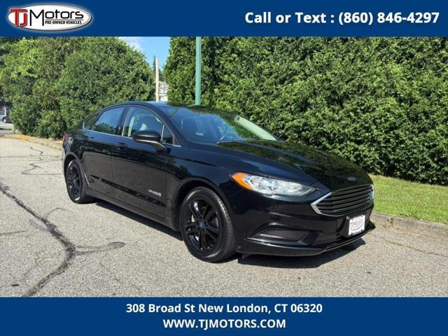 used 2018 Ford Fusion Hybrid car, priced at $14,995
