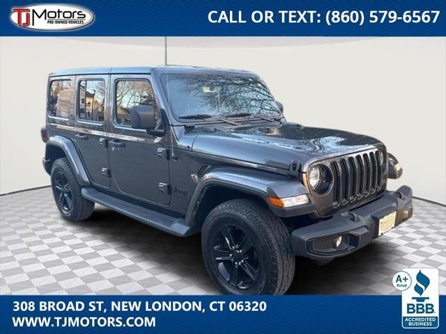 used 2021 Jeep Wrangler Unlimited car, priced at $32,899