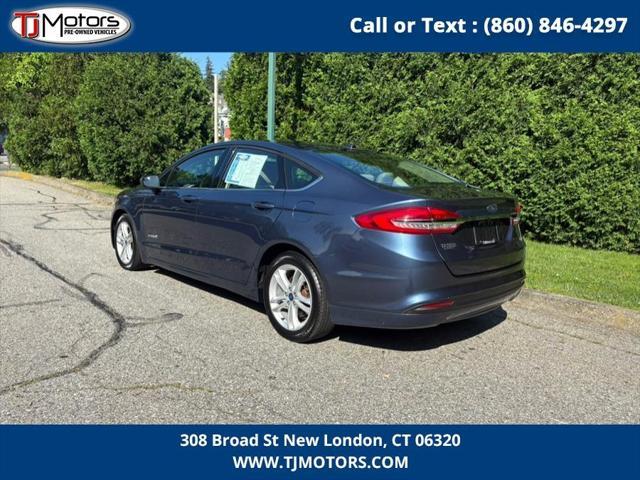 used 2018 Ford Fusion Hybrid car, priced at $14,995