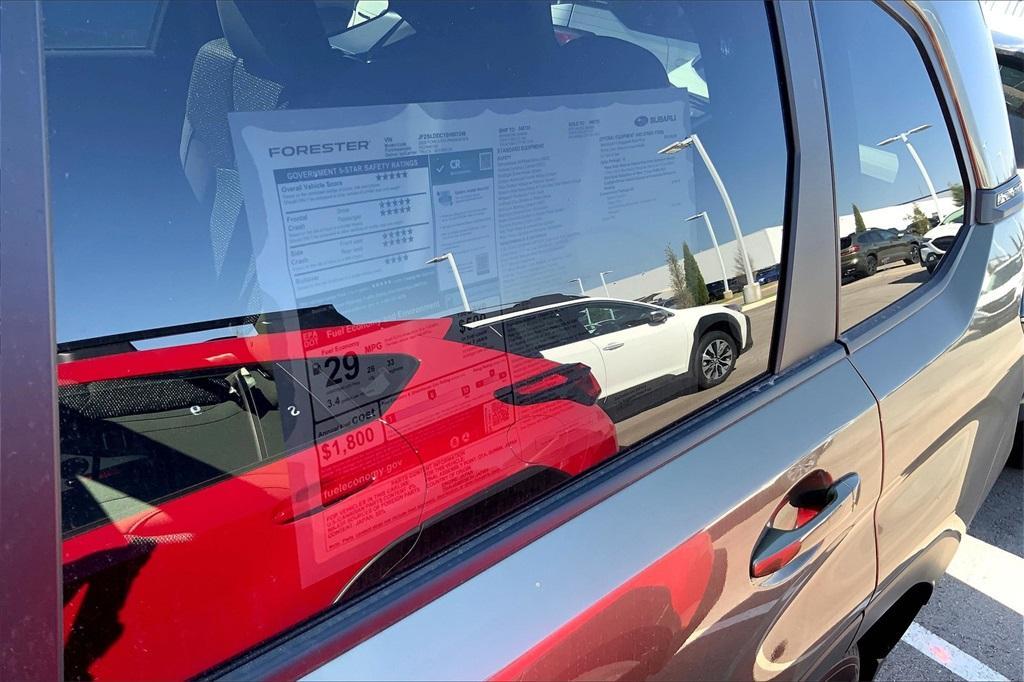 new 2025 Subaru Forester car, priced at $36,925