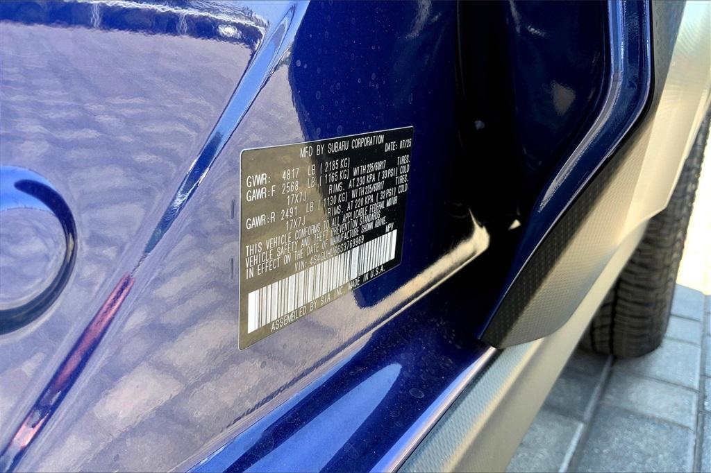 new 2025 Subaru Crosstrek car, priced at $35,827