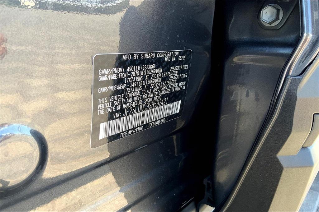 new 2025 Subaru Forester car, priced at $37,370