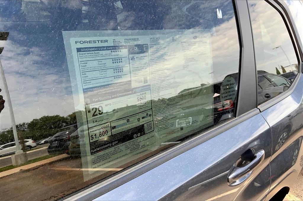 new 2025 Subaru Forester car, priced at $37,186