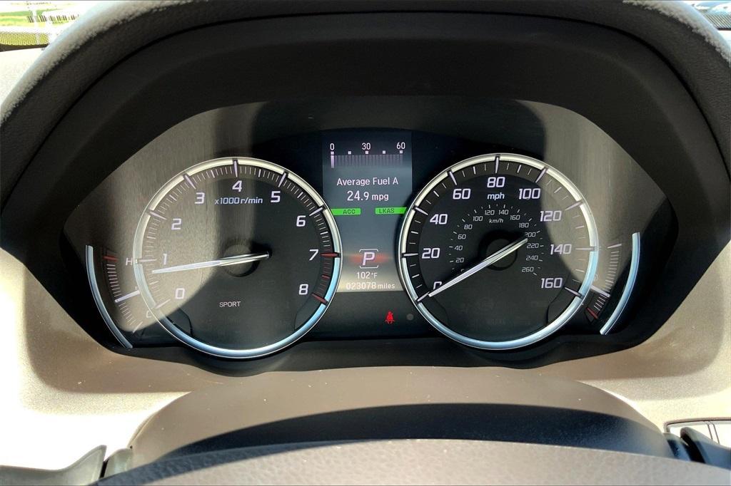 used 2020 Acura TLX car, priced at $24,150