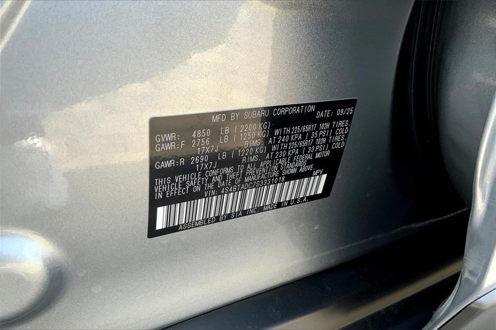 new 2025 Subaru Outback car, priced at $37,008