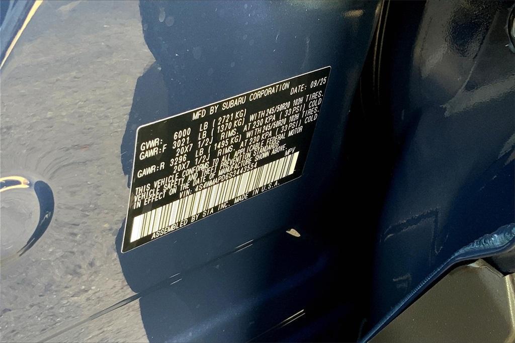 new 2025 Subaru Ascent car, priced at $47,205