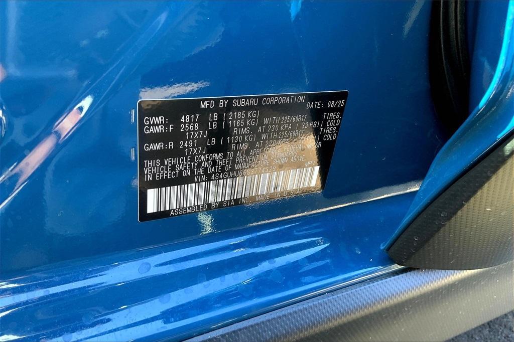 new 2025 Subaru Crosstrek car, priced at $35,827
