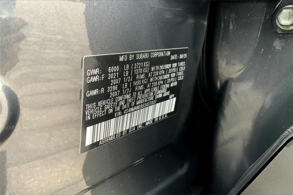 new 2025 Subaru Ascent car, priced at $50,679