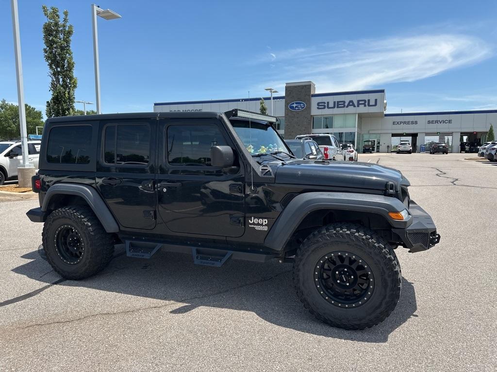 used 2018 Jeep Wrangler Unlimited car, priced at $25,500