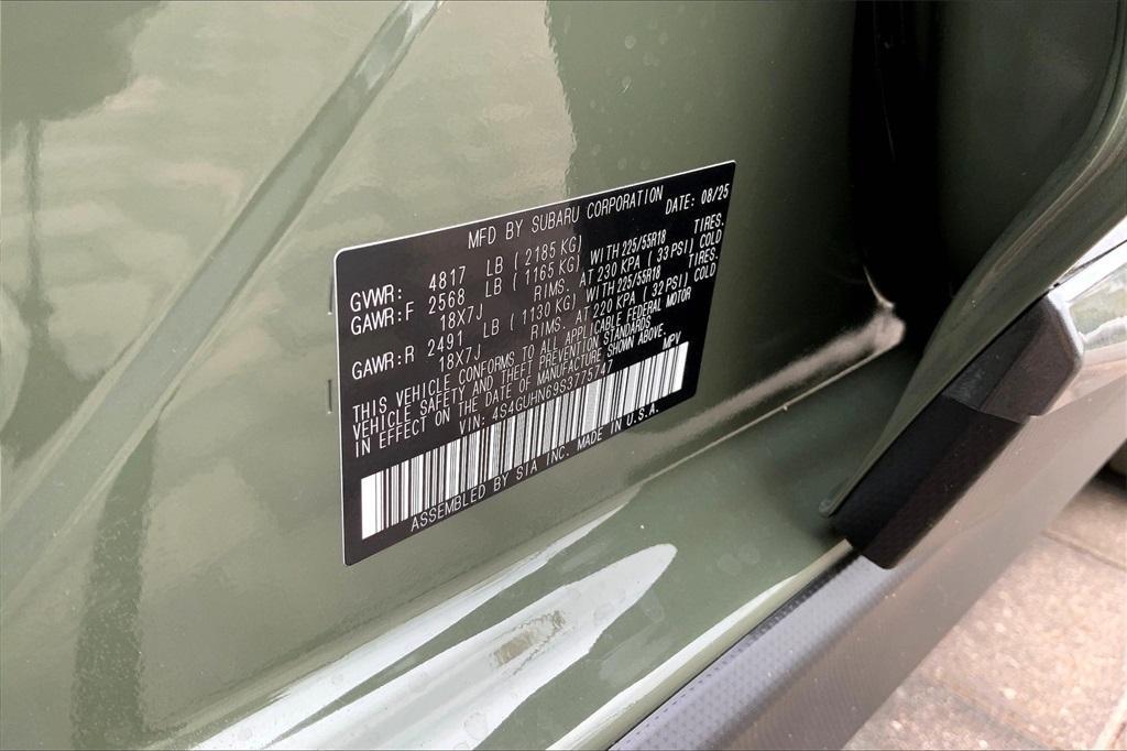 new 2025 Subaru Crosstrek car, priced at $35,280