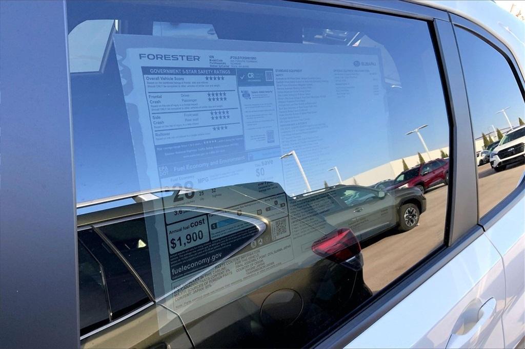 new 2025 Subaru Forester car, priced at $44,029